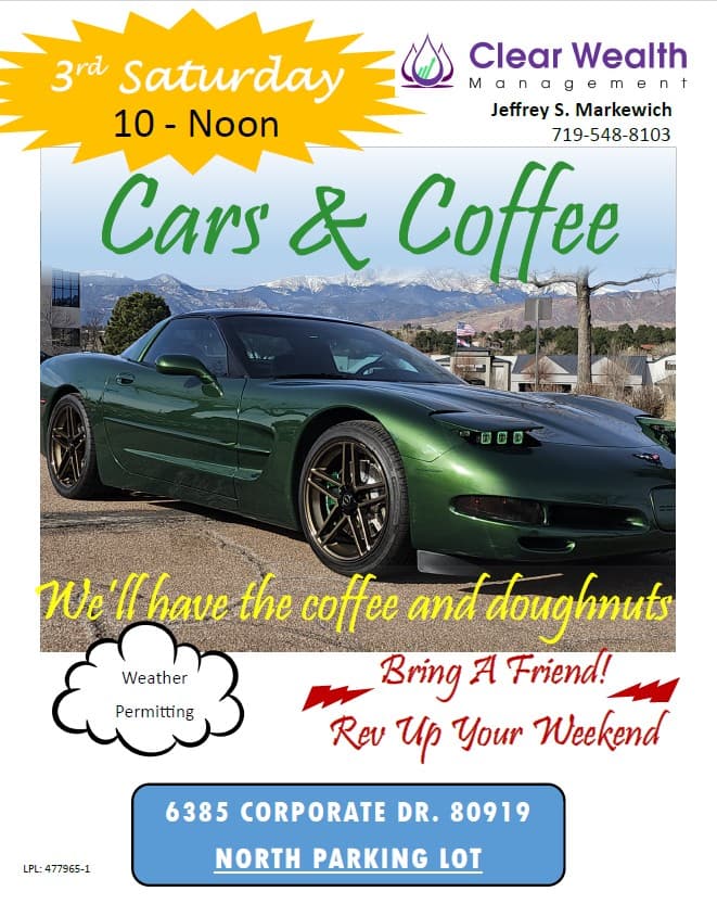3rd Saturday Cars & Coffee COS