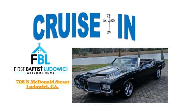 First Baptist Ludowici Monthly Cruise In