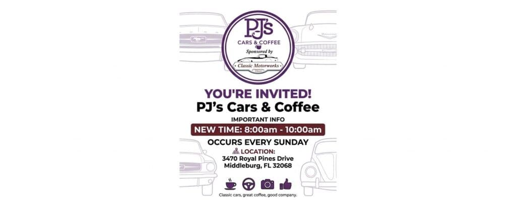 PJ’s Cars & Coffee