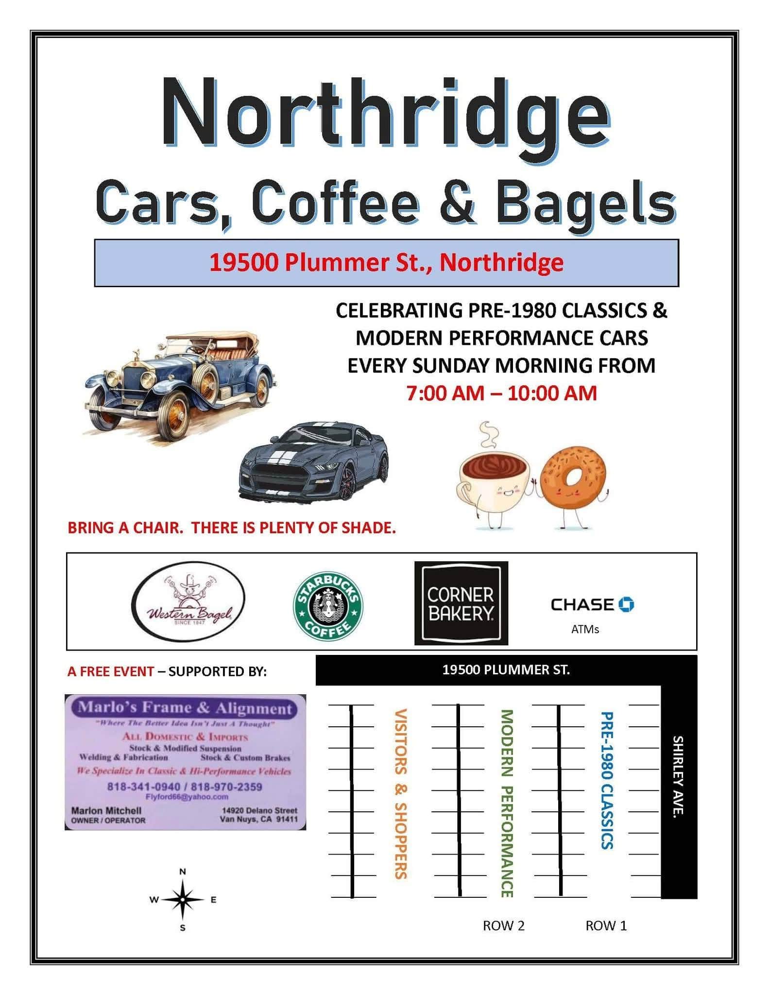 Northridge Cars, Coffee & Bagels