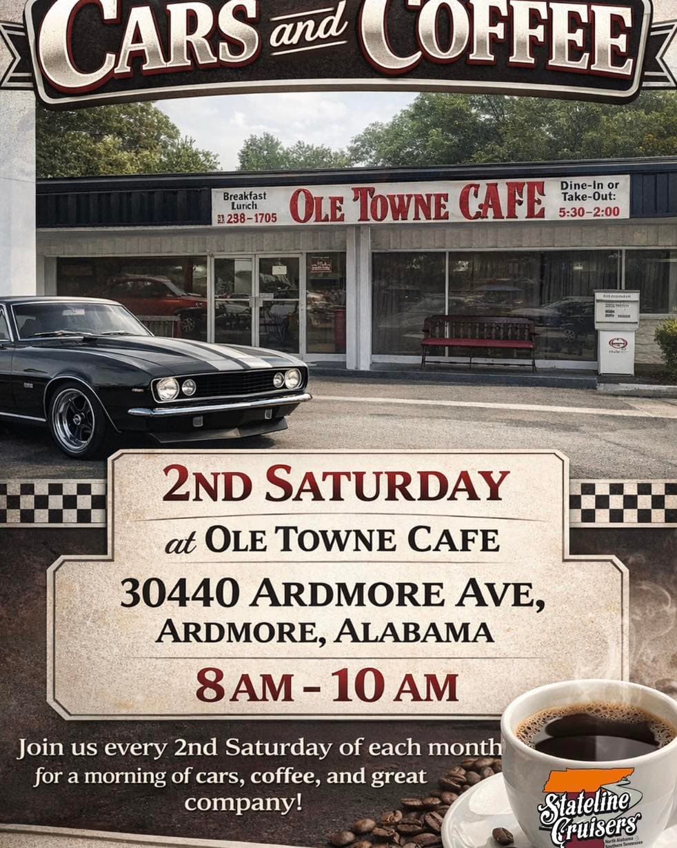Ole Towne Cafe Cars and Coffee
