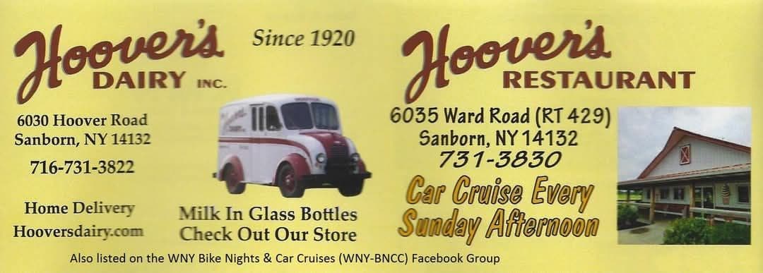 Hoover’s Dairy Weekly Cruise Night