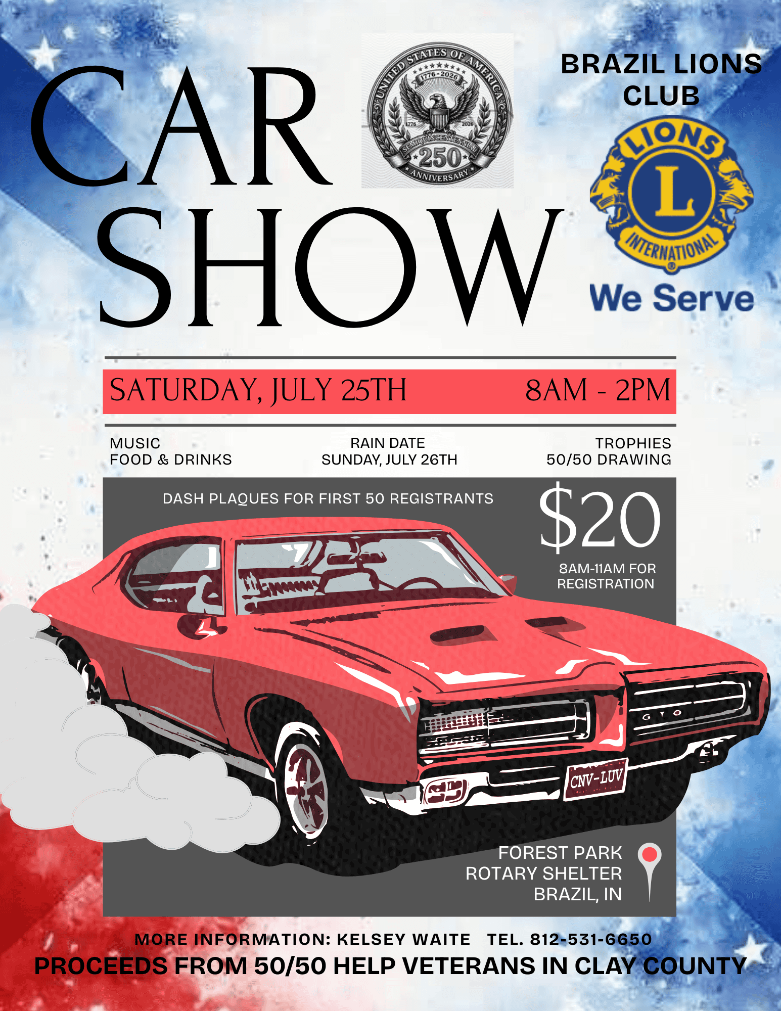 Brazil Lions Car Show