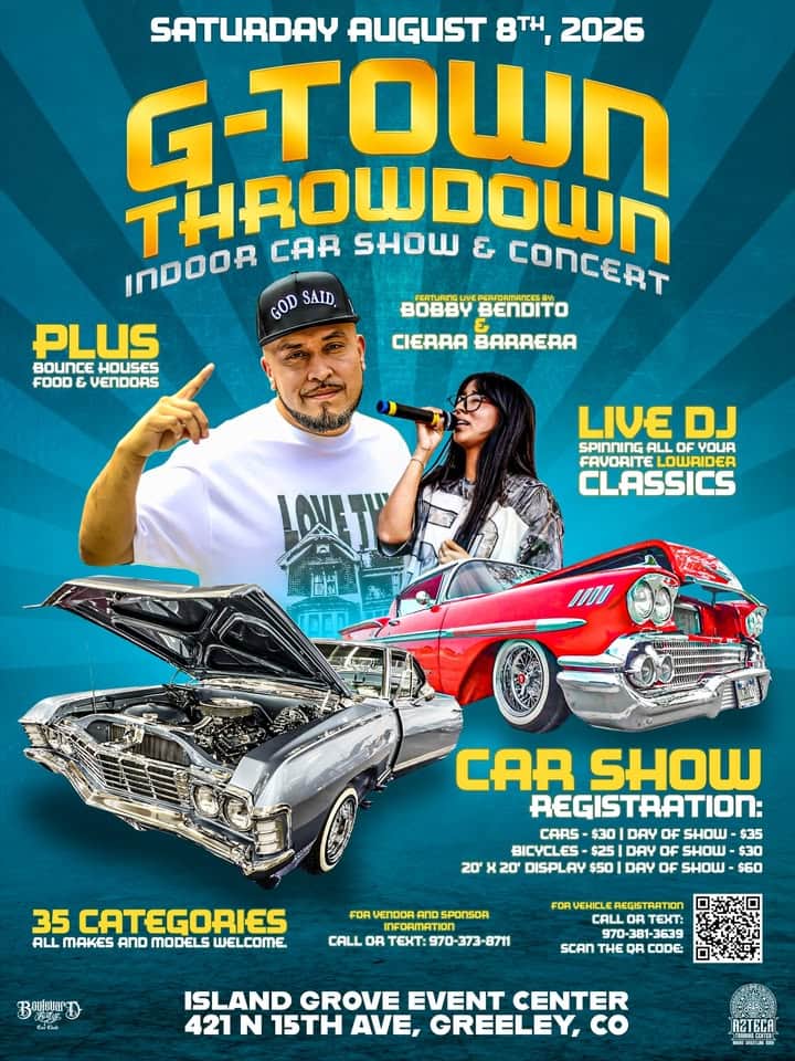 G Town Throwdown Indoor Car Show & Concert- Unity in The Community