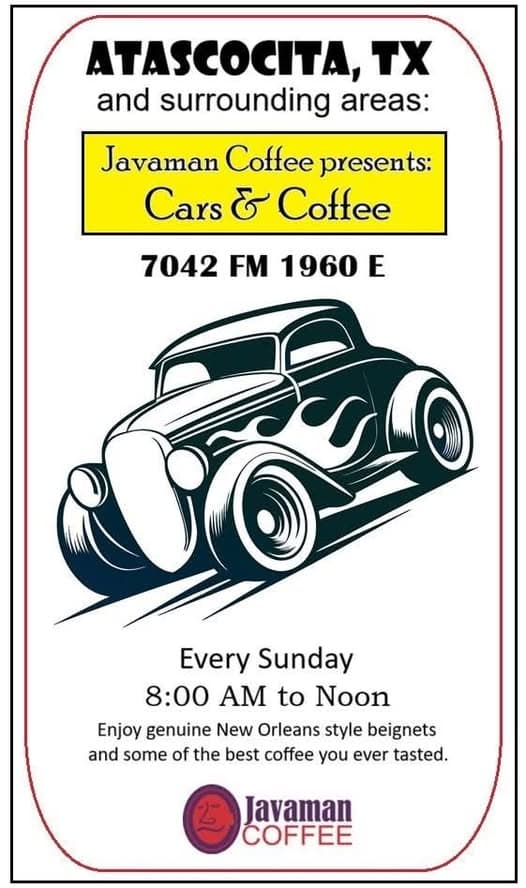 Javaman Coffee Presents: Cars & Coffee