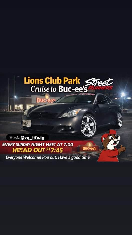 Street Runners Cruise to Buc-ee’s