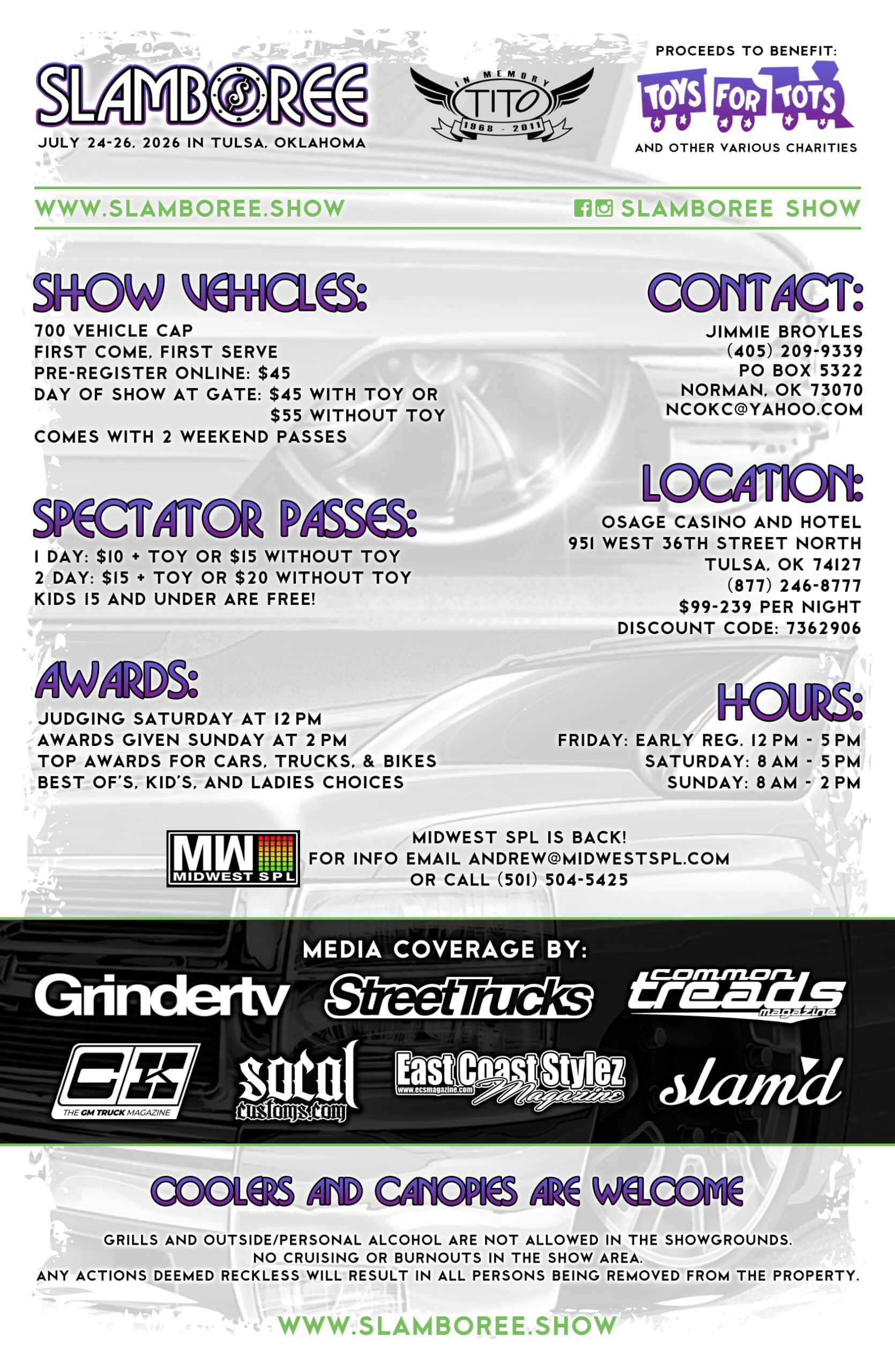 Slamboree Car, Truck, & Bike Show