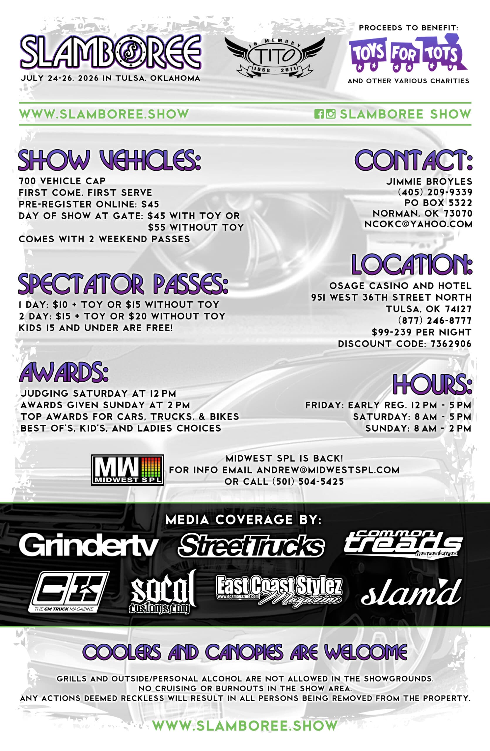 Slamboree Car, Truck, & Bike Show