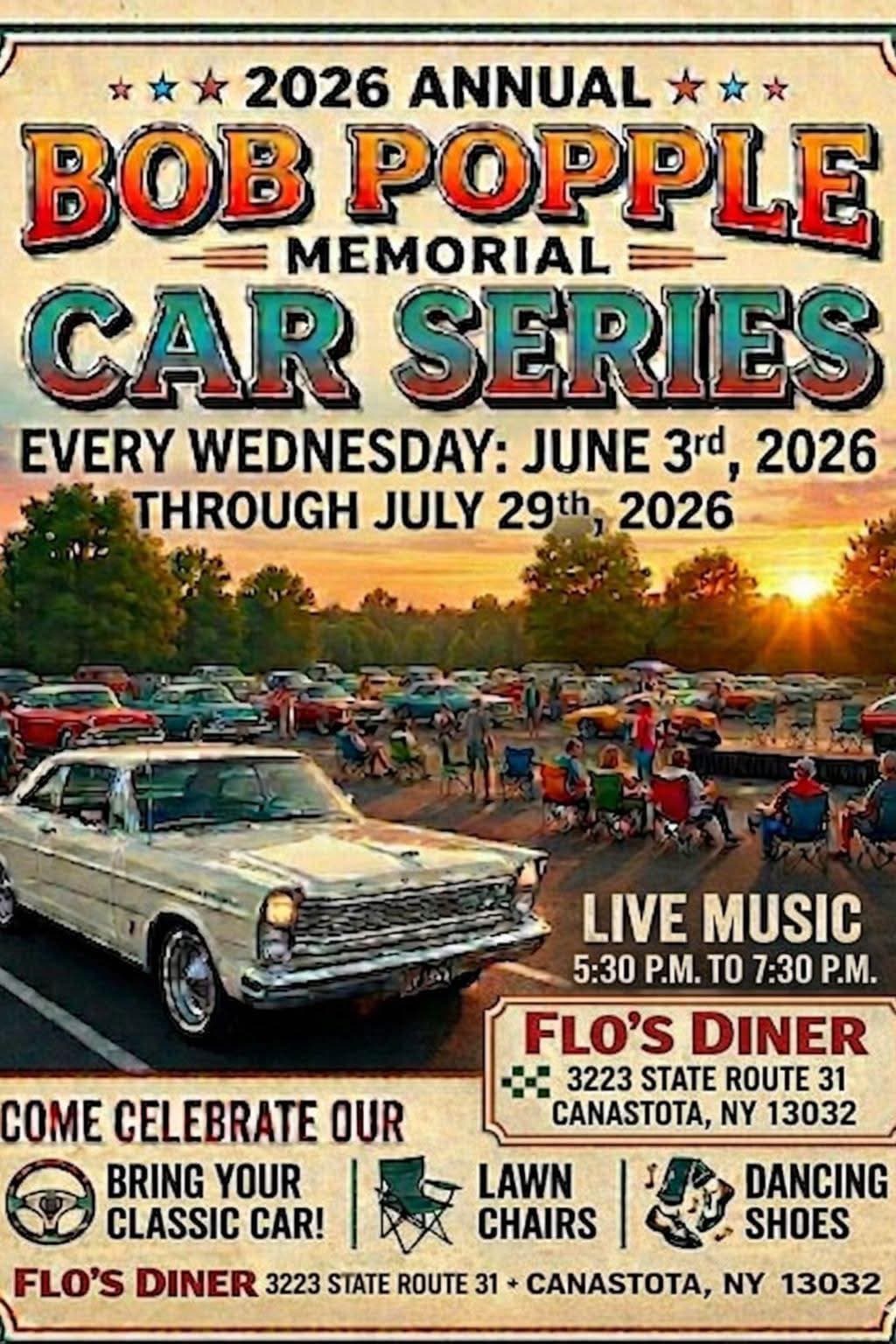 2026 Annual Bob Popple Memorial Car Series
