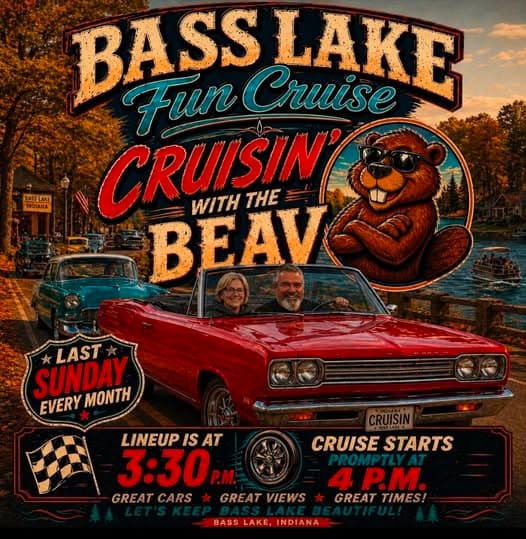 Bass Lake Fun Cruise Cruisin’ with the Beav