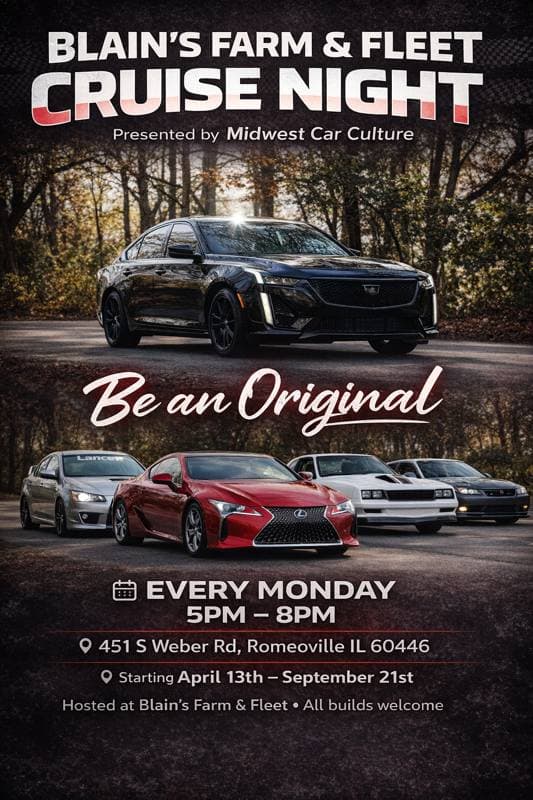 Blain’s Farm & Fleet Cruise Night