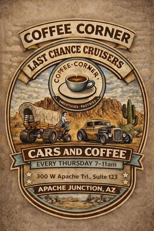 Coffee Corner Last Chance Cruisers Cars And Coffee