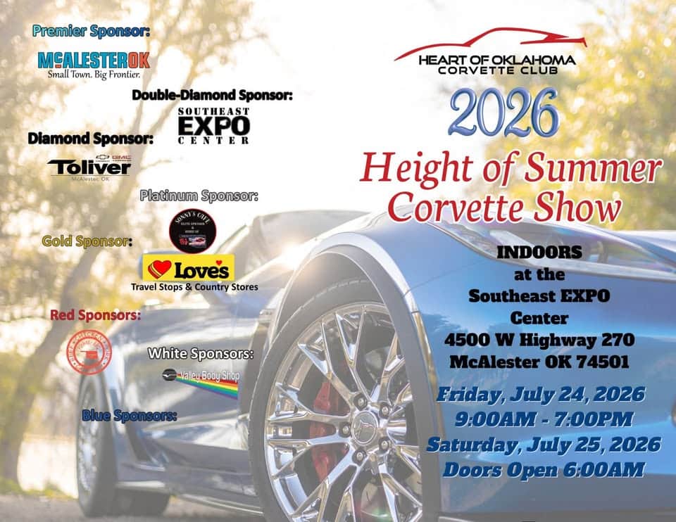 Height of Summer Corvette Show hosted by HOCC