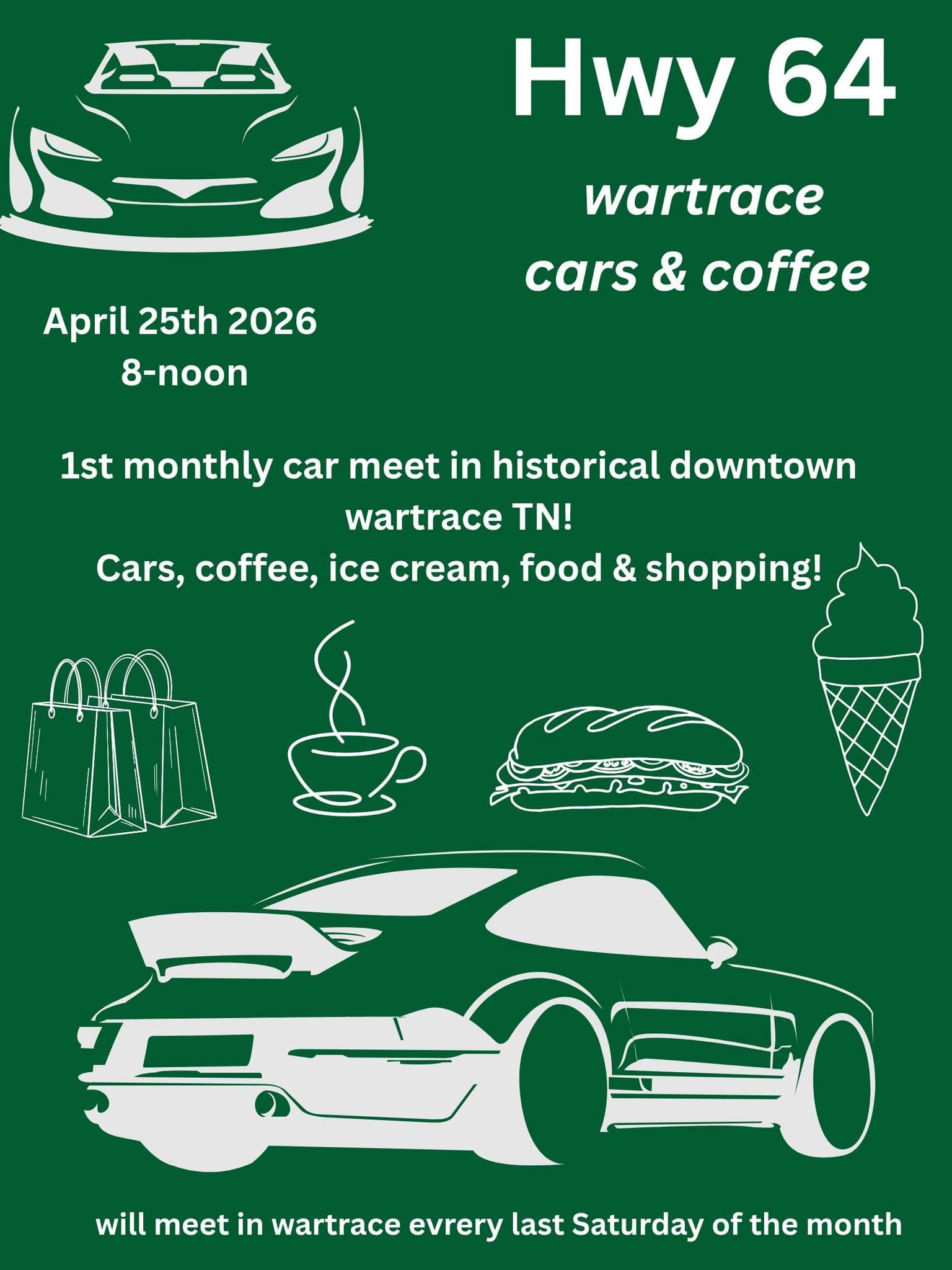 Hwy 64 Wartrace Cars & Coffee