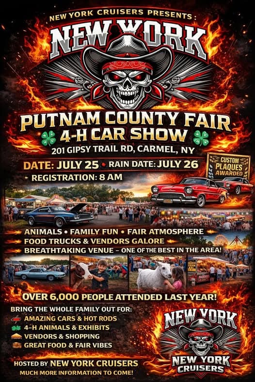 New York Putnam County Fair 4-H Car Show