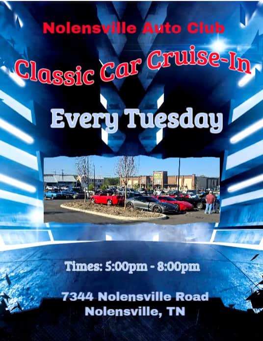 Nolensville Auto Club Classic Car Cruise-In