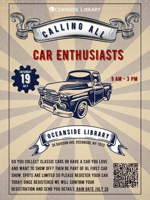 Oceanside Library First Car Show