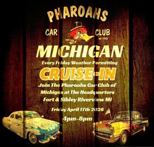 Pharoahs Car Club Michigan Cruise-In