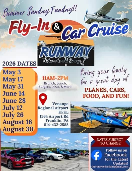 The Runway Fly-In & Car Cruise