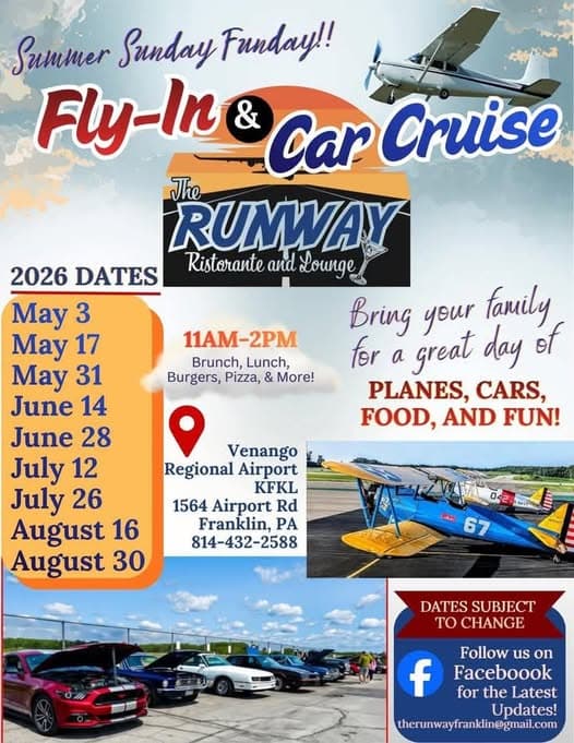 The Runway Fly-In & Car Cruise