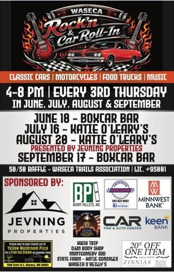 Waseca Rock’N & Car Roll-In