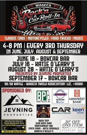 Waseca Rock’N & Car Roll-In