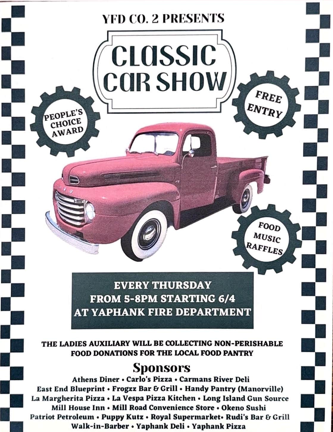 Yaphank Fire Department Car Show