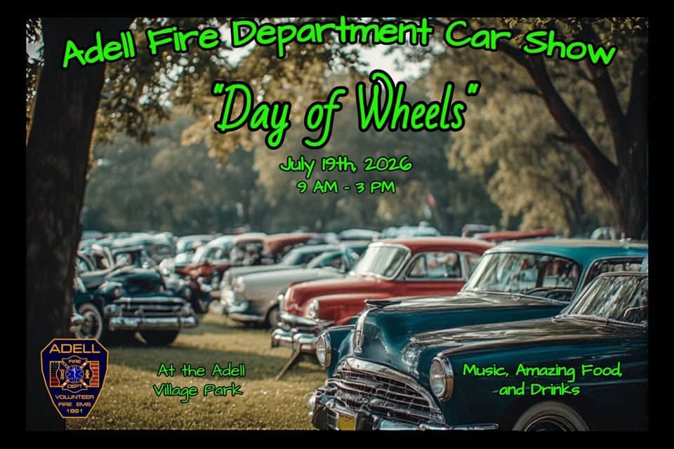 Adell Fire Department Car Show “Day of Wheels”