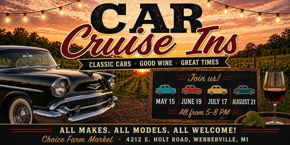 Car Cruise In at Choice Farm Market