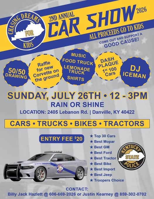 Chasing Dreams For Kids 2nd Annual Car Show