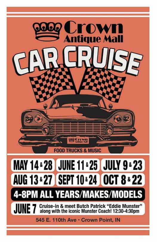 Crown Antique Mall Car Cruise