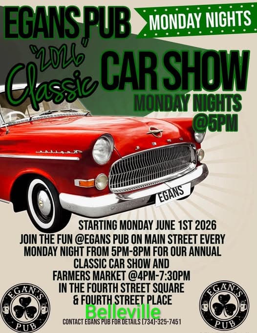 Egans Pub 2016 Classic Car Show
