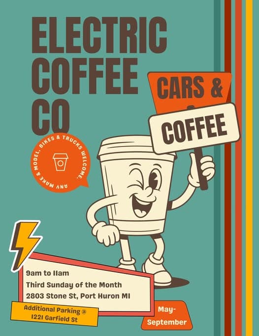 Electric Coffee Co Cars & Coffee
