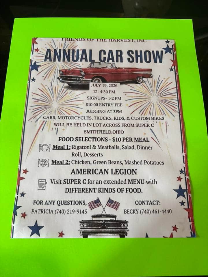 Friends of the Harvest, Inc Annual Car Show