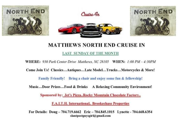 Matthews North End Cruise In