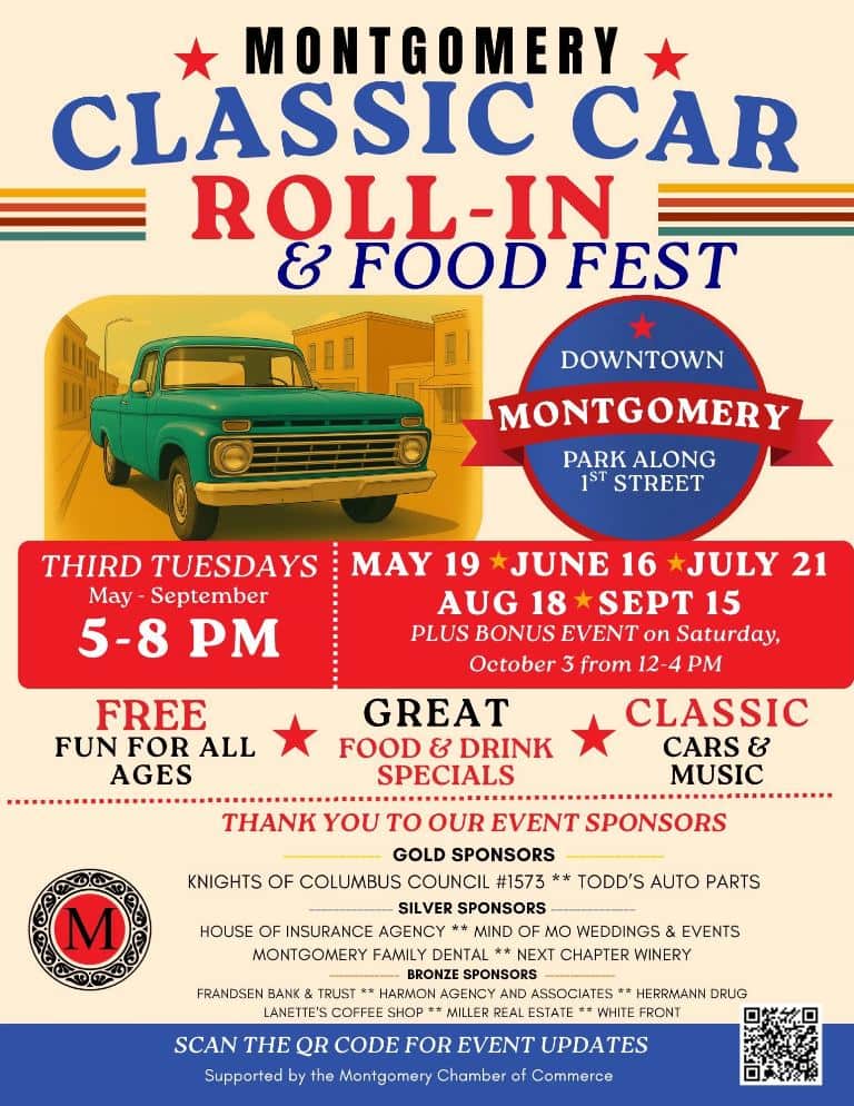 Montgomery Classic Car Roll-In & Food Fest