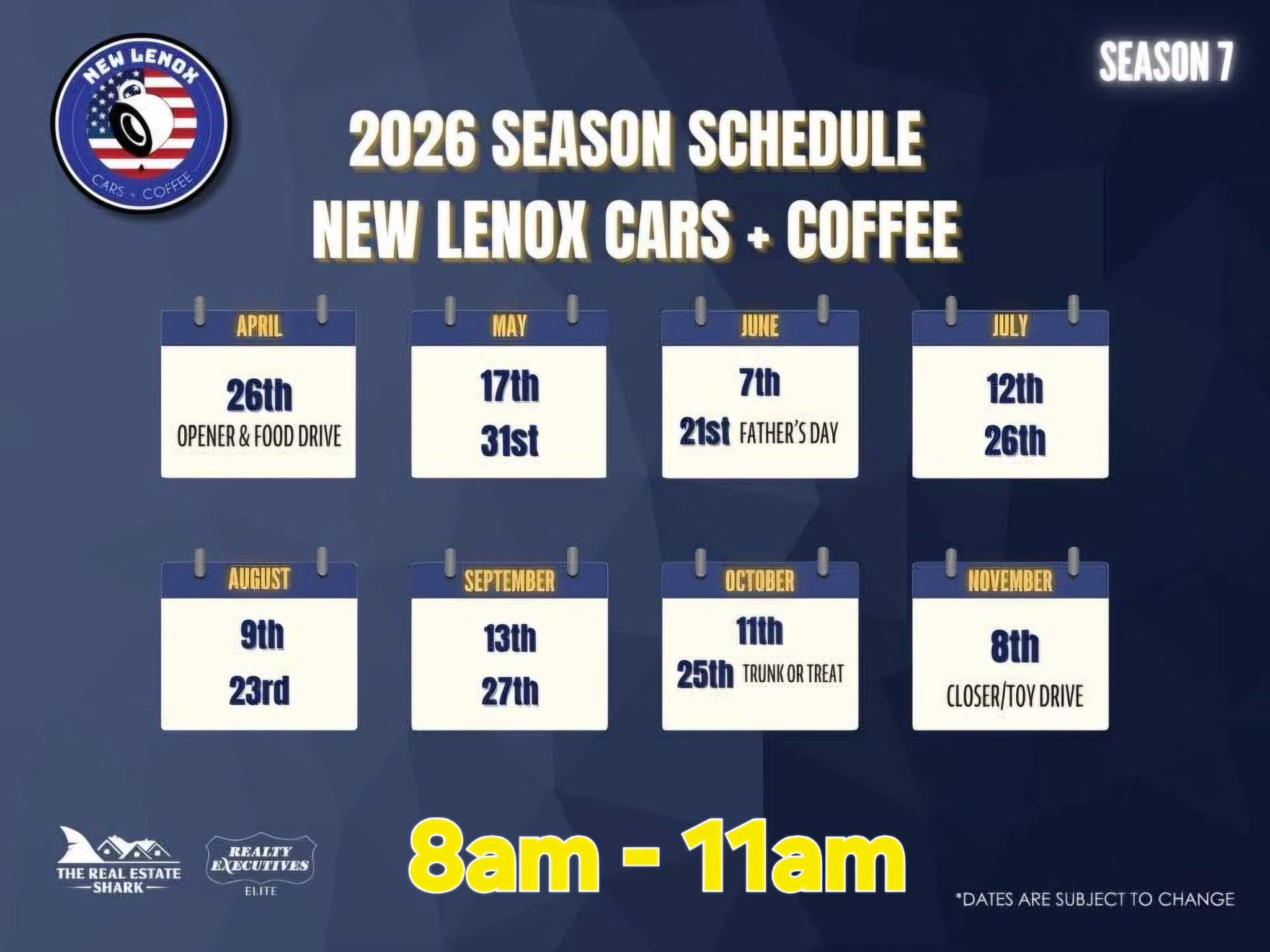 New Lenox Cars + Coffee