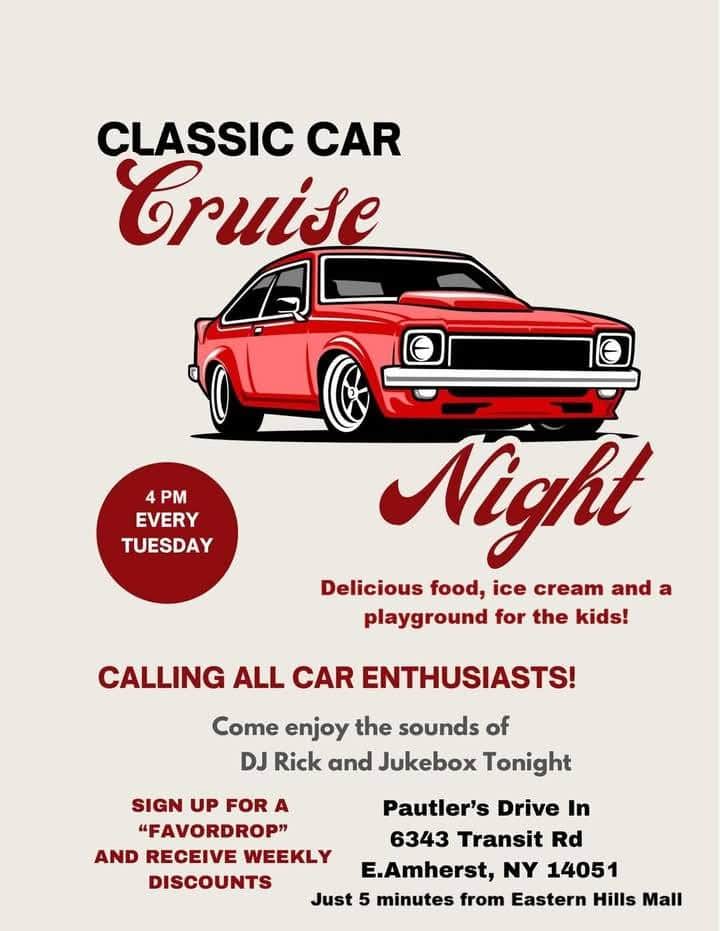 Pautler’s Drive In Classic Car Cruise Night