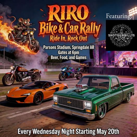 RIRO Bike & Car Rally Ride In, Rock Out