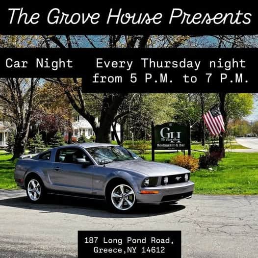 The Grove House Presents Car Night
