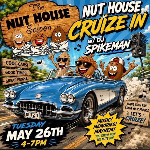 The Nut House Nut House Cruize In W/ DJ Spikeman