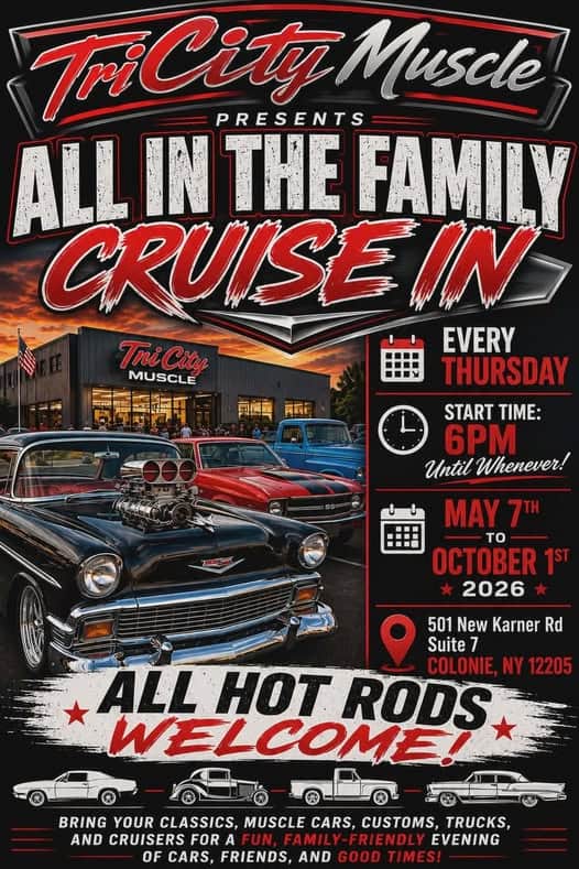 Tri City Muscle All In The Family Cruise In