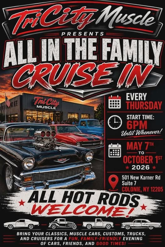 Tri City Muscle All In The Family Cruise In