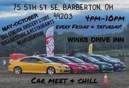 Winks Drive Inn Car Meet + Chill
