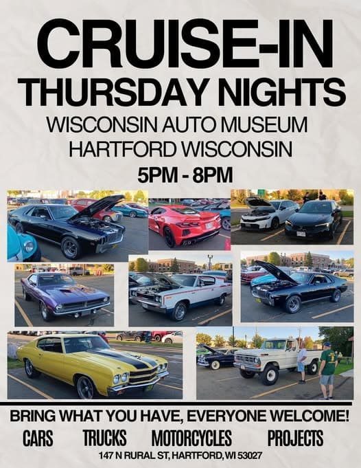 Wisconsin Auto Museum Cruise-In