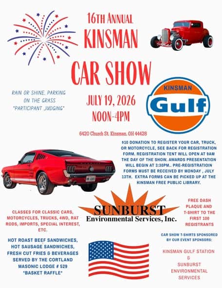 16th Annual Kinsman Car Show