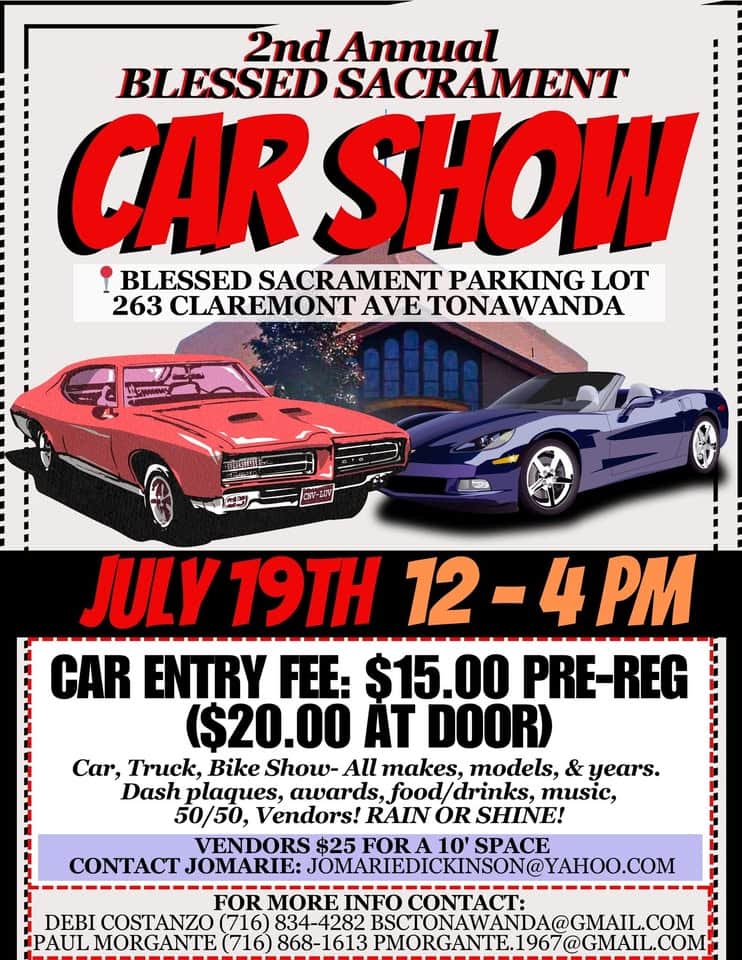 2nd Annual Blessed Sacrament Car Show