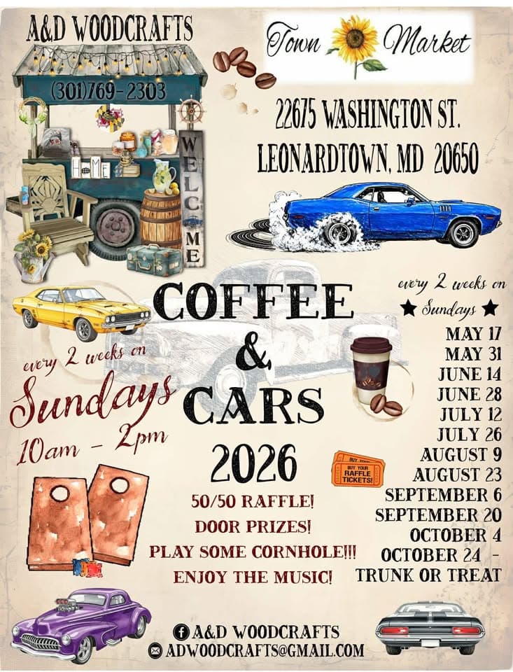 A&D Woodcrafts Coffee & Cars 2026