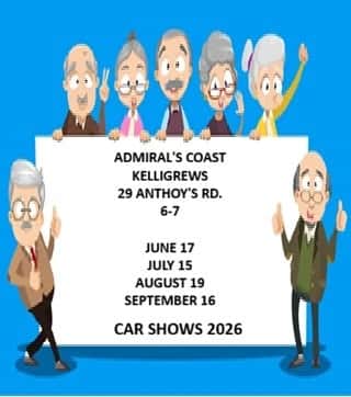 Admiral’s Coast Kelligrews Car Shows 2026
