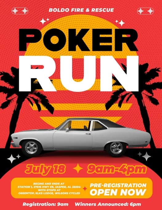 Boldo Fire & Rescue Poker Run